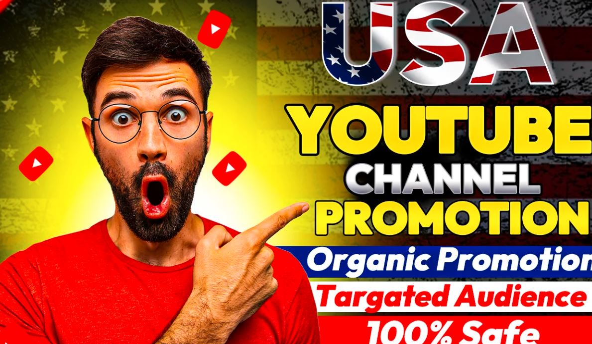 I will do super fast organic USA youtube channel promotion