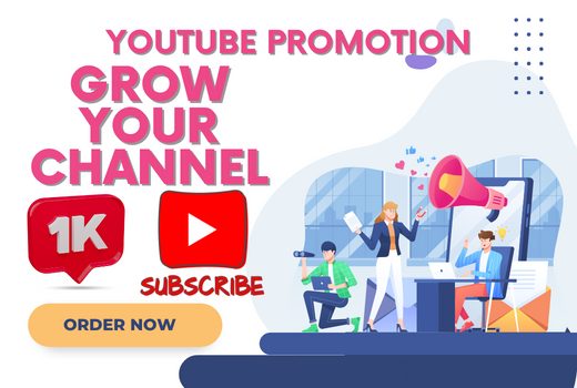 🚀 Add 1000 Real YouTube Subscribers 💥 Organic YouTube channel promotion and monetization
