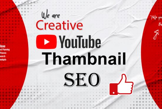 I will do an attractive quality eye catching youtube thumbnail SEO