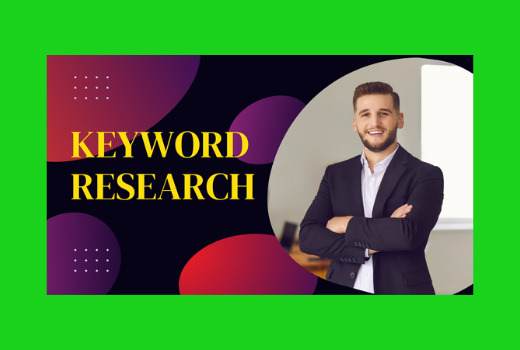 I will run in the  keyword research.