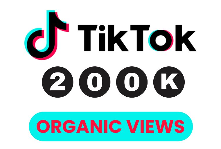 I will do organic Tiktok video promotion, views and organic growth