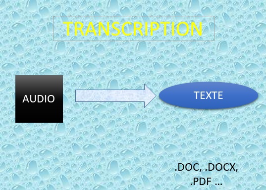 Transcription audio / texte fr