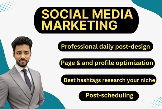 I will do your Social Media Marketing Manager