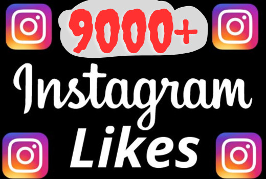 I will add 9001+ REAL AND non-drop Instagram Likes,100% real and organic