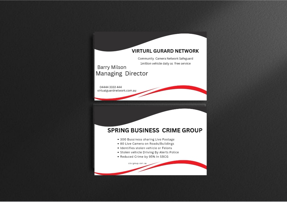 I will create a business card for your company.