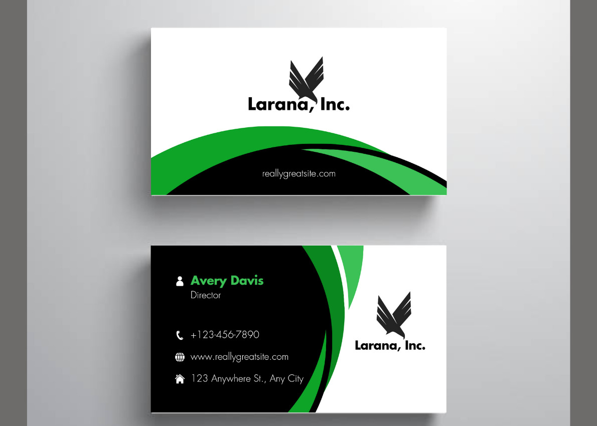 I will create a professional business cards.
