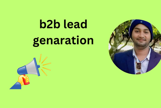 I will do b2b lead generation and build prospect email list