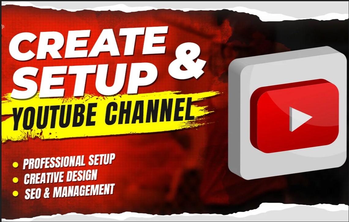 I will create, design, set up, and fully optimize the YouTube channel