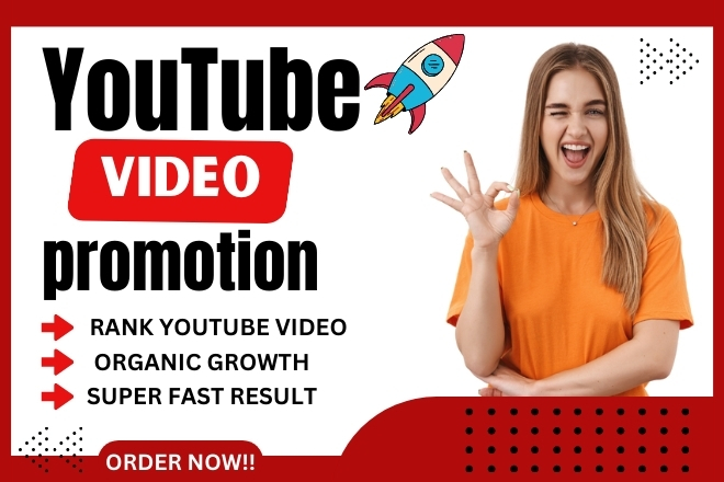 I will do Organic YouTube Video Promotion for Rapid Organic Growth