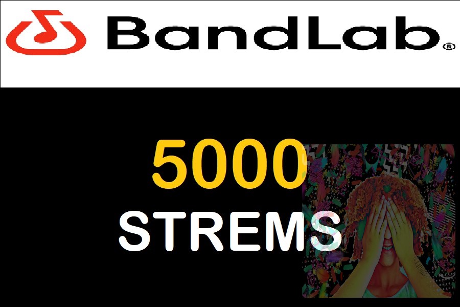 5000 Bandlab Streams with some Likes