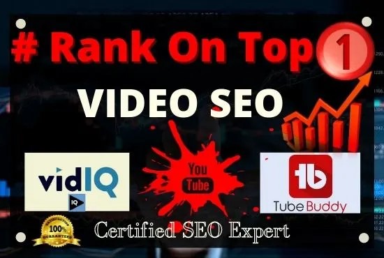 I will do the best YouTube video SEO expert optimization for top-ranking