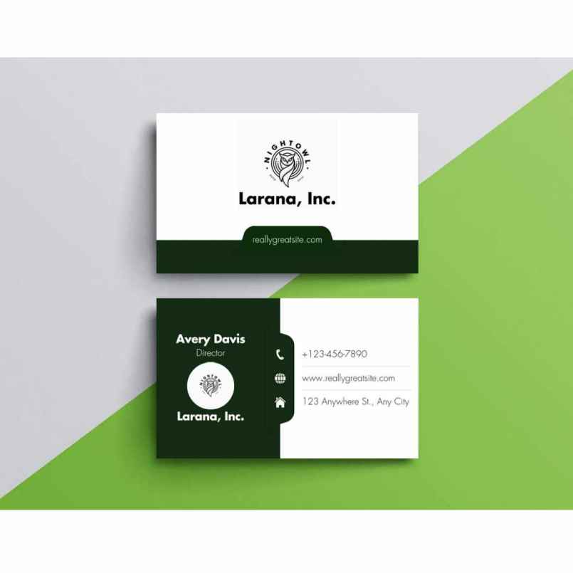 I will design business card for your company.