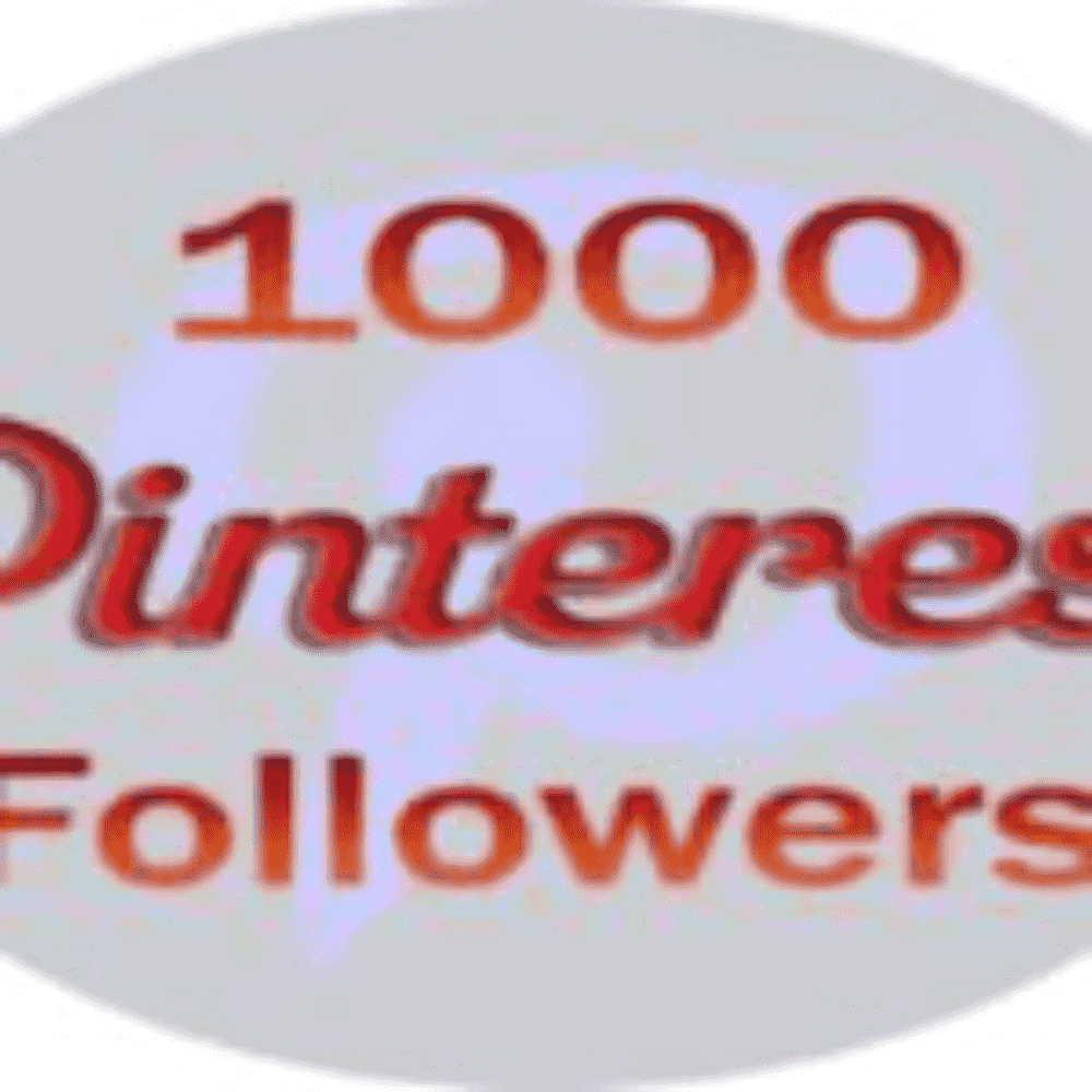 I will give you 1000+ high-quality Pinterest or Repin followers non-drop and real worldwide followers