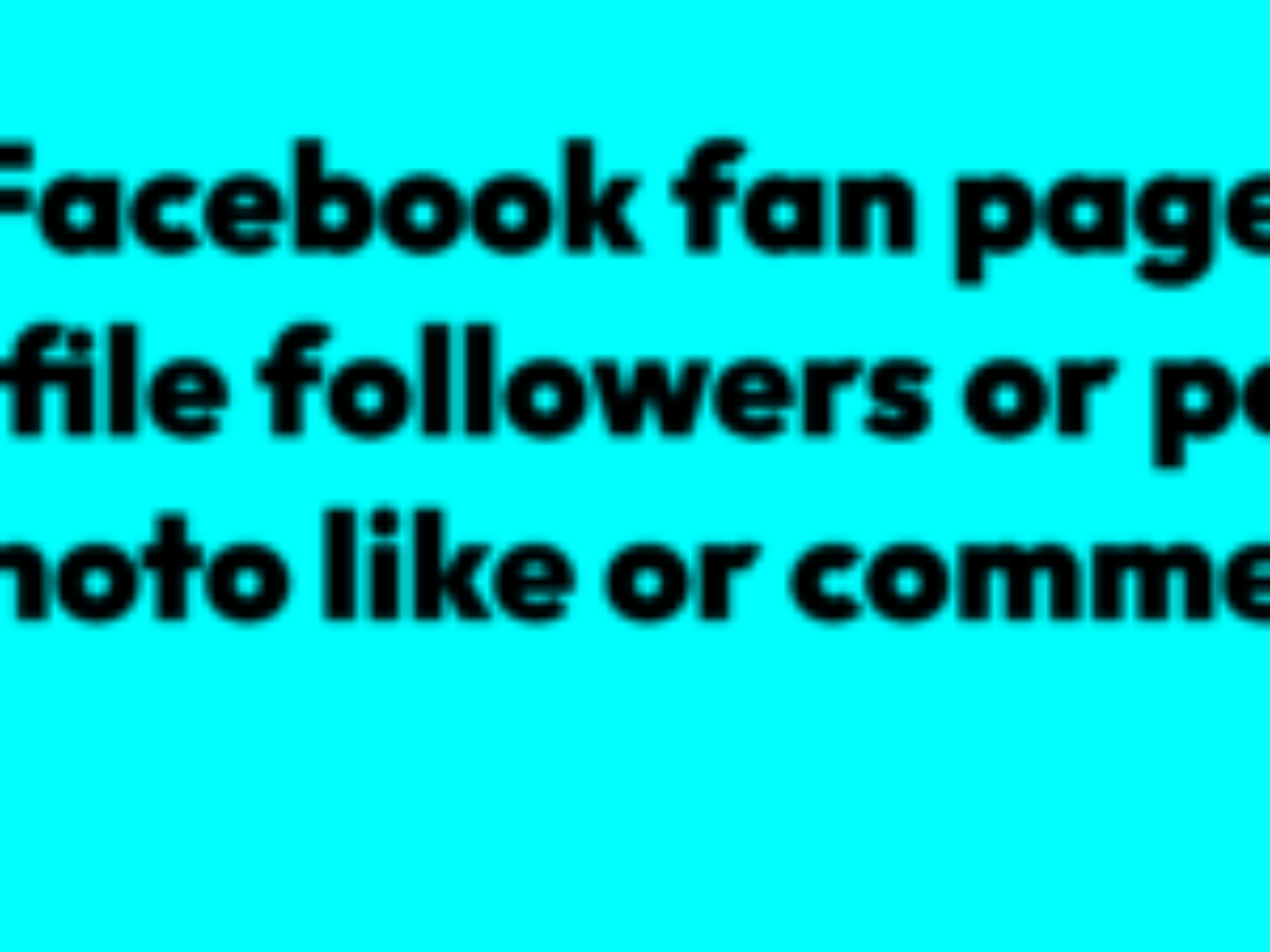 I will give you 1500 Facebook  fan page like or profile followers or post like or a photo like or comments or share