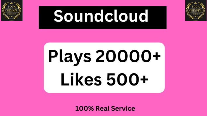 9474I will Send Soundcloud 50,000+ Plays 700+ likes lifetime guaranteed