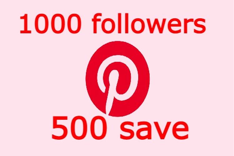 8385ADD you Pinterest 2000+ followers & 1000 Save