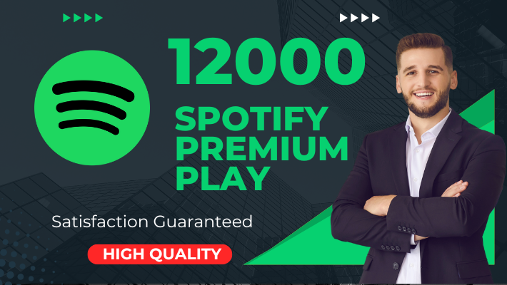 854050,000 Spotify H.Q Plays From TIER1 Countries, Best SELL