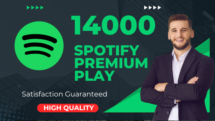 8544﻿Get 16000 Spotify  High-Quality Premium  Plays With 1000 Followers bonus , Non-drop and Permanent .