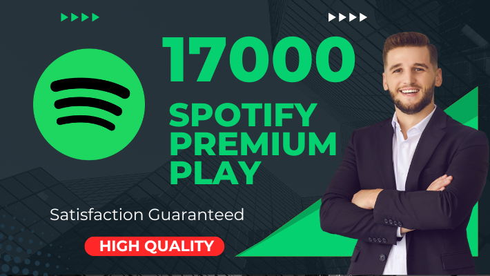 8550Get 9000 Spotify  High-Quality Premium  Plays With 1000 Followers bonus , Non-drop and Permanent .