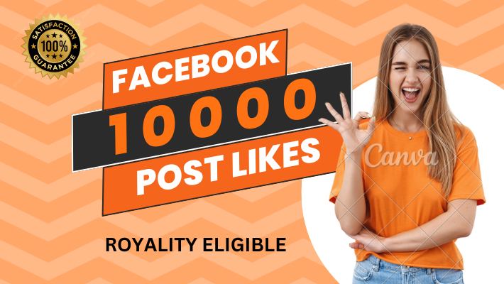 10704I will provide you 6500 FACEBOOK post likes .