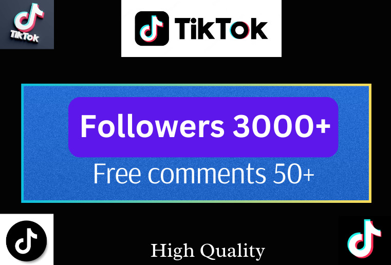 5795Get 9000+ TikTok Followers, 200k Views, 500 video post Share , High Quality, Lifetime Guaranteed , Real , Non Drop and PERMANENT