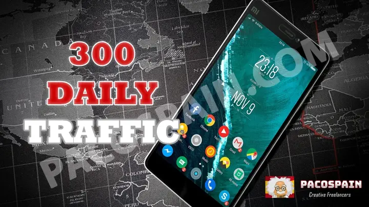 5517300 targeted organic traffic for your site for 30 days