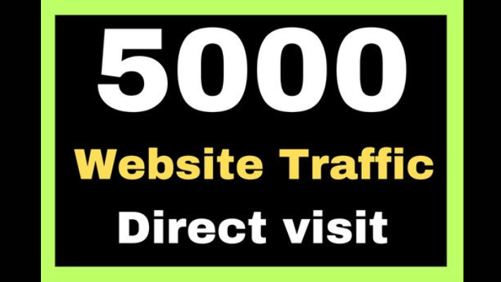 11381Provide 10,000 website traffic direct visit 100% good job