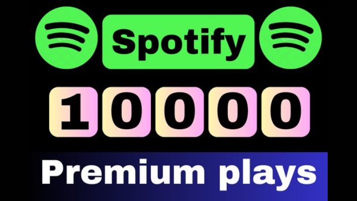 11606I will provide 50,000 Spotify premium Track Plays HQ royalties eligible lifetime guaranteed