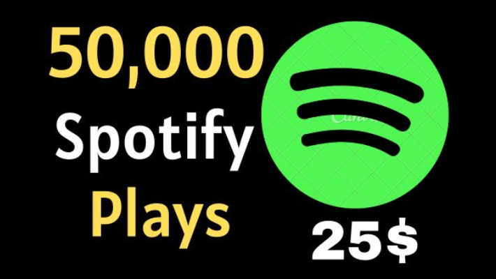 11750Spotify promotion 100K Spotify USA Track Plays from premium account royalties eligible lifetime guaranteed