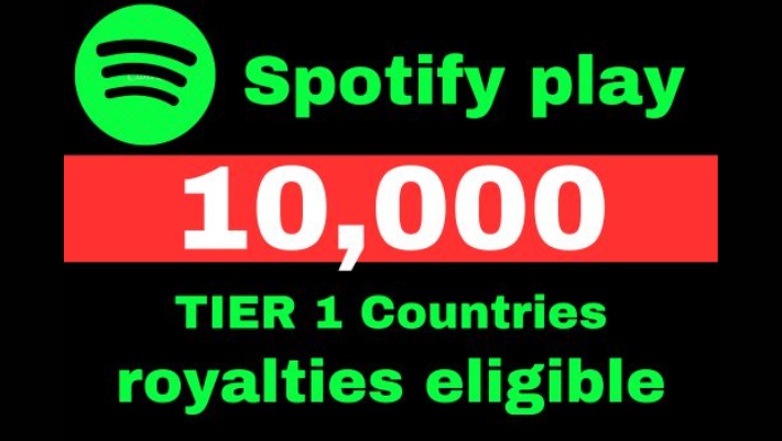 11870Provide 2000 to 2200 USA Spotify monthly listeners premium account active users ROYALTY ELIGIBLE