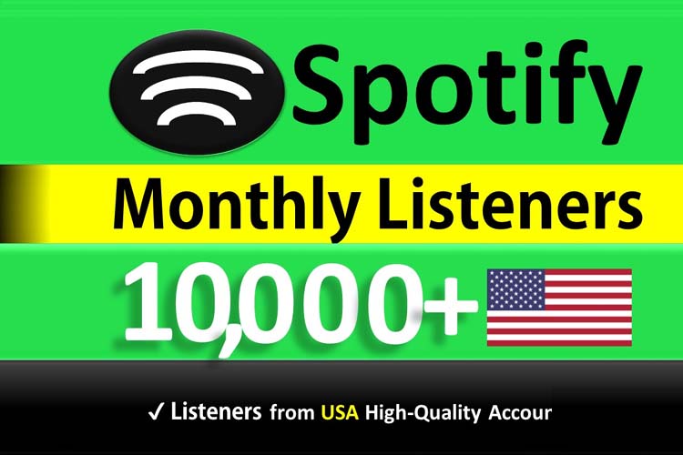 5677organic 2500 Spotify music play promotion