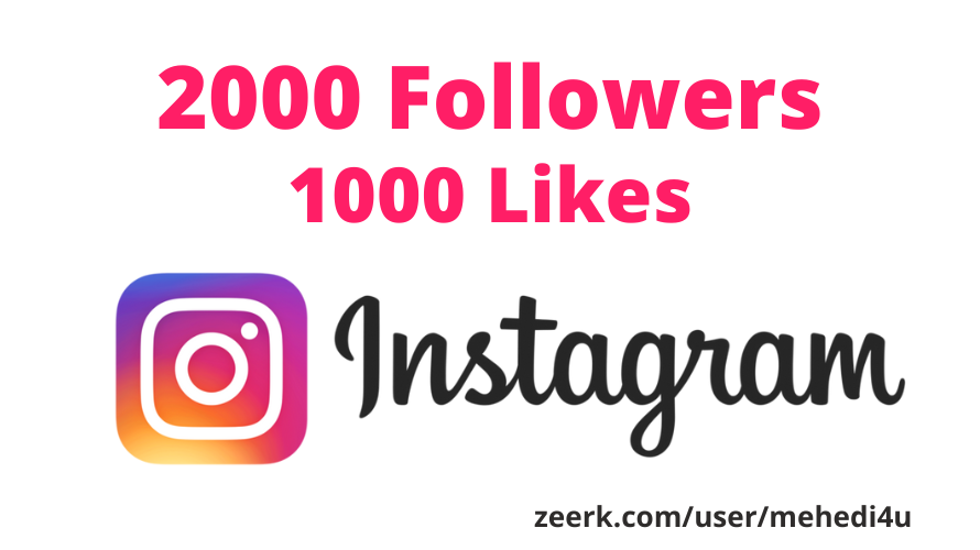 8611Instagram Promotion || 1000 Followers|| 2000 Likes