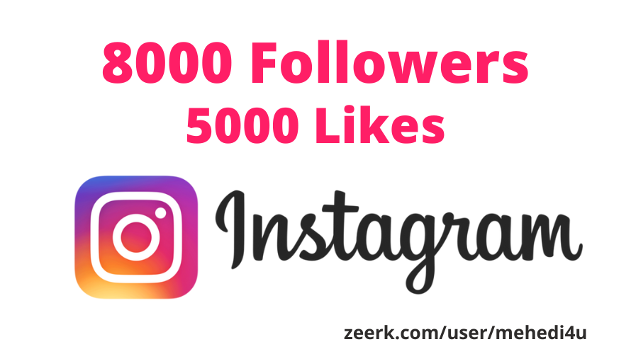 8603Get 2000+ real Instagram Followers || 100% original