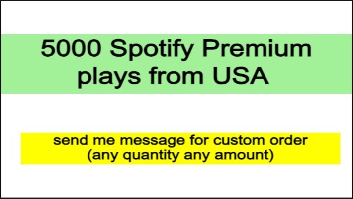 8688I will send you 2000+ spotify playlist followers