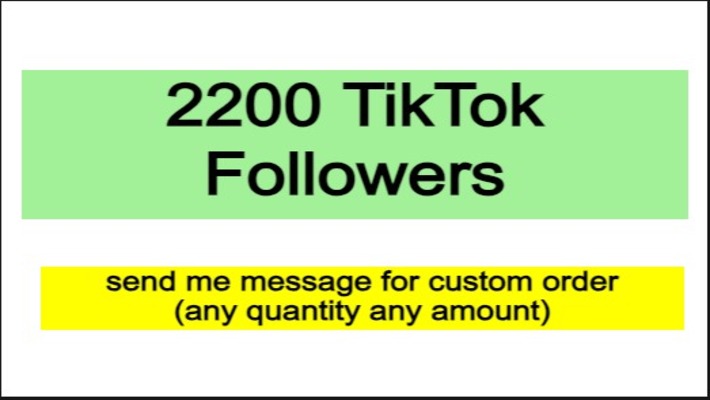 8641Send you 1000+ TikTok followers 100% real and organic service Non Drop