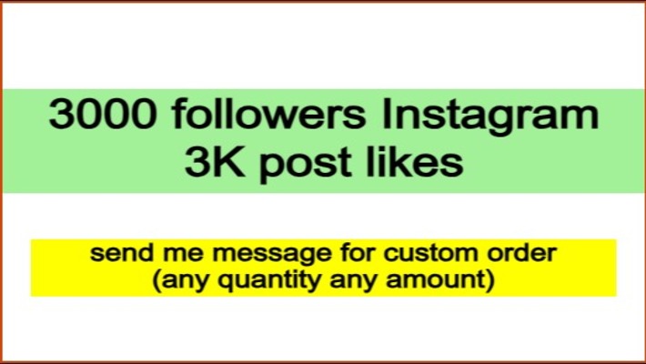 9453Get 3500 Instagram Real followers