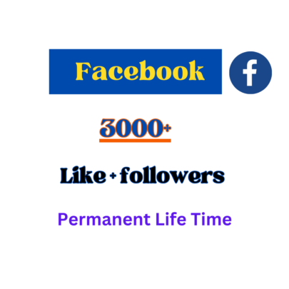 10327You will get Non-drop 10k+ facebook followers, facebook page, facebook profile ! facebook