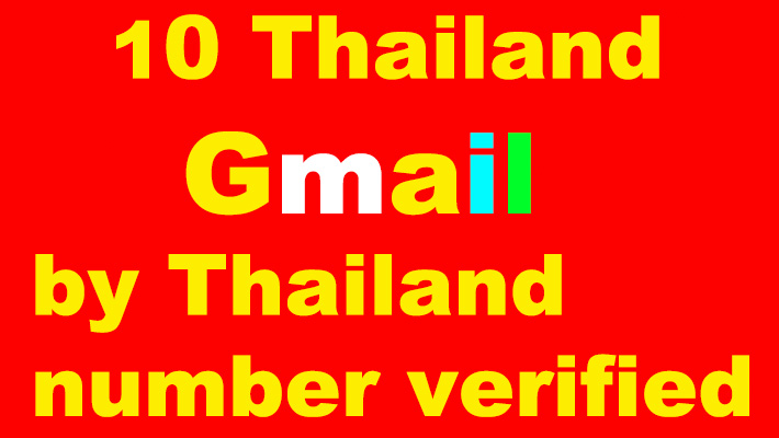 7800I give you 10 UK Gmail by UK number verified. Safe account.