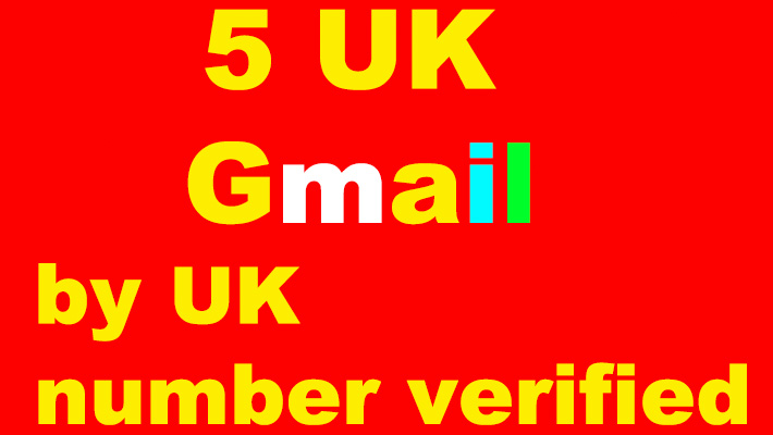 7818I give you 10 Spain Gmail by Spain number verified. Safe account.