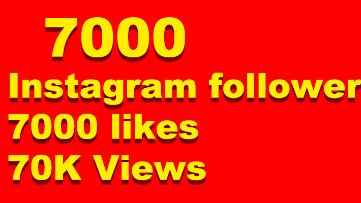 8831Add 46000 Instagram followers and 46000 likes+ 460K Views, None Drop Guaranteed