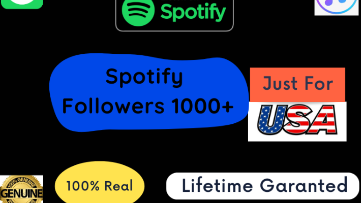 8946Get 1000+ Spotify Followers 100% Real Organic & lifetime Garanted