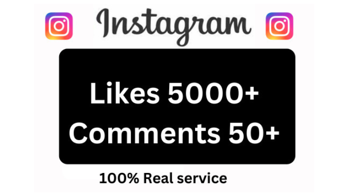 11817Instagram Post likes 5000+ Comments 50+ Lifetime Guaranteed service.