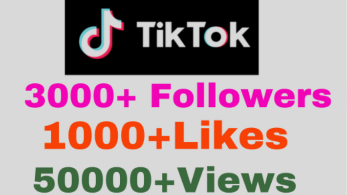 8456Send you 1000+ TikTok followers 100% real and organic service Non Drop