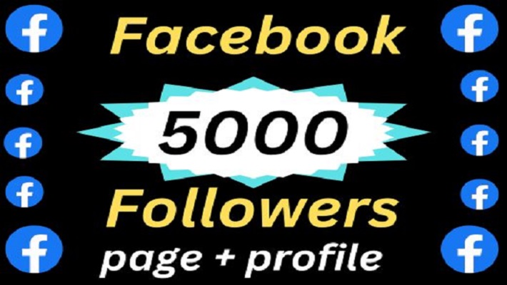 6908Best offer 5000 Facebook profile Followers lifetime guarantee