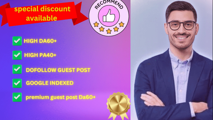 9052HIGH quality premium GUEST POST ON DA60 SITE