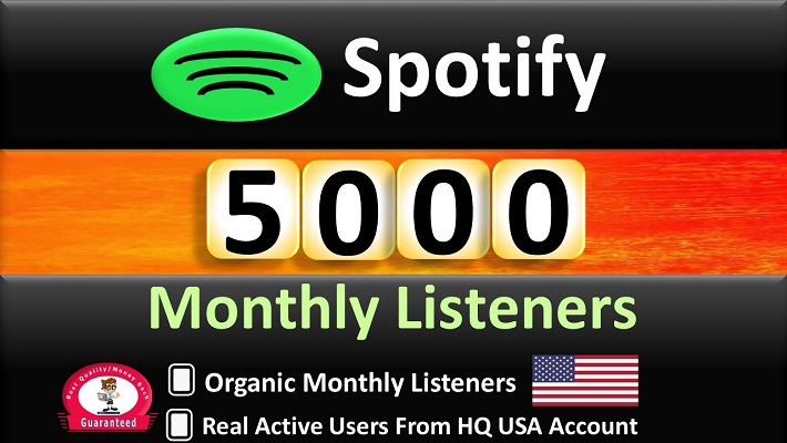 7110Real 2500-3000 Spotify monthly listeners active user ROYALTY ELIGIBLE