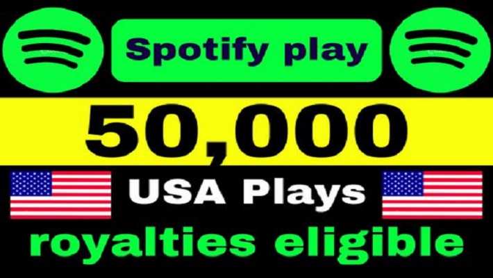 7677Get 50K+ HQ WORLDWIDE Spotify Plays