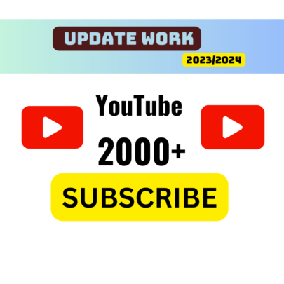 9911You will get Real And Organic 2000+ YouTube Subscribers And Promotion For Your Channel