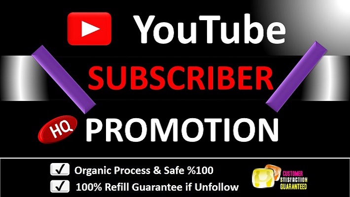 10902Promote 200+ YouTube Subscribers, Real Active Users in your Channel, Non-Drop / Lifetime Guaranteed