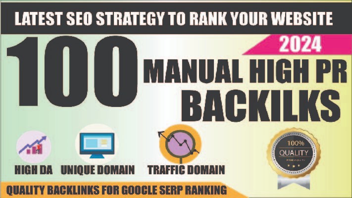 14687Manually Create High DA PA 100 PR9 DOFOLLOW SEO Powerful Unique Backlinks for Google Index